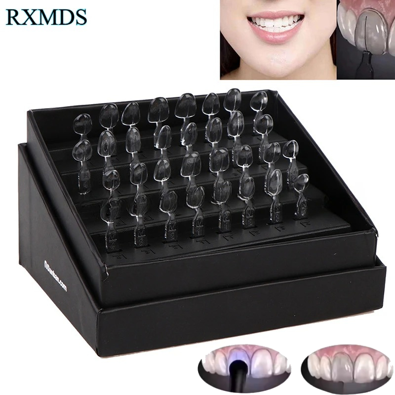 Teeth Whitening Moulds - 32 Buah/Boks Kit Cetakan Veneer Gigi