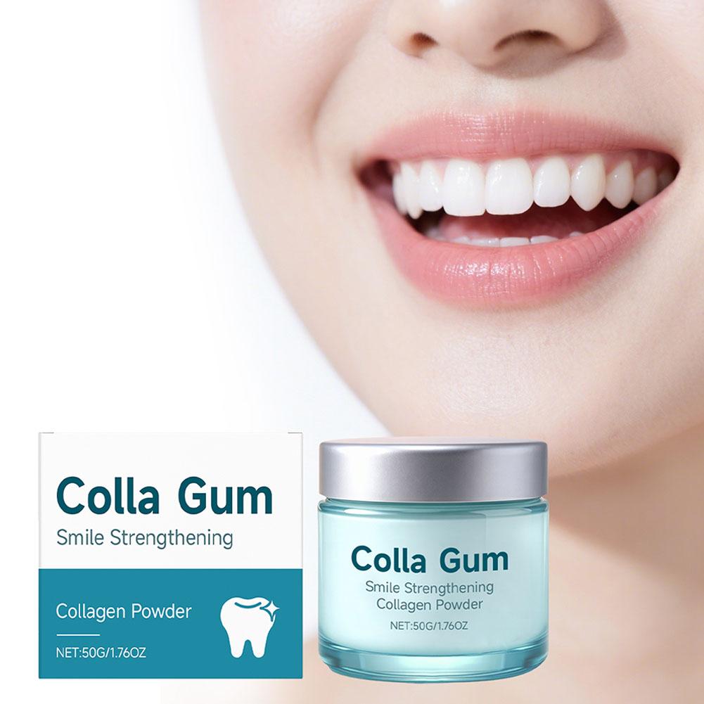 Teeth Whitening Near Me - Bubuk Gigi Kolagen Mencerahkan Gigi, Menenangkan