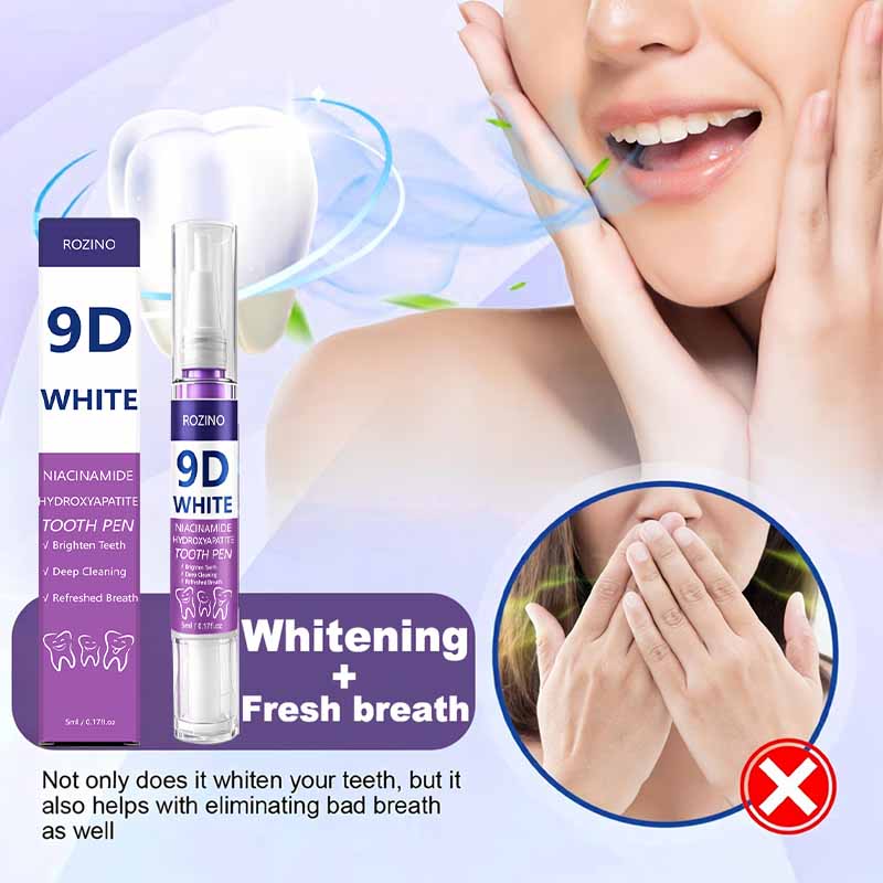 ROZINO 9D Pena Pemutih Gigi Ni - Teeth Whitening Pens ulasan dan harga