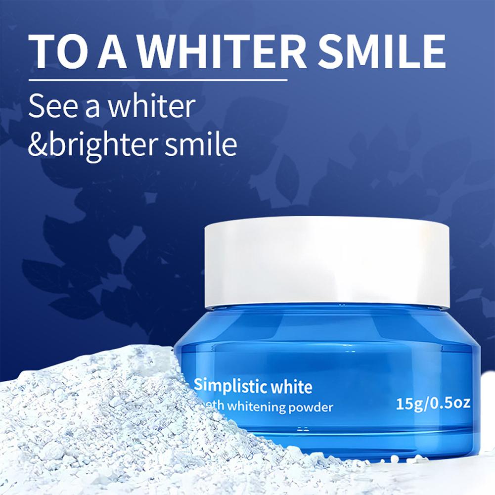 15g Bubuk Pemutih Gigi Aman un - Teeth Whitening Near Me ulasan dan harga