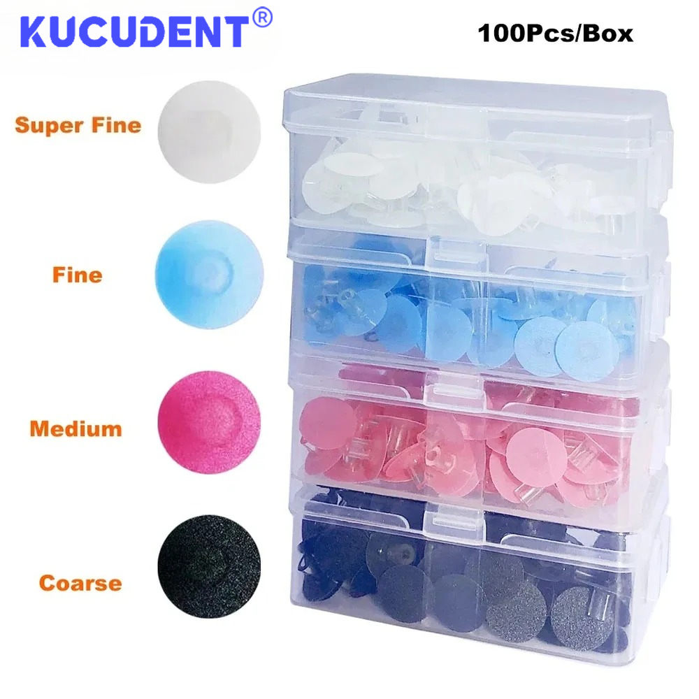 100Pcs Set Cakram Poles Gigi,  - Teeth Whitening Kit ulasan dan harga